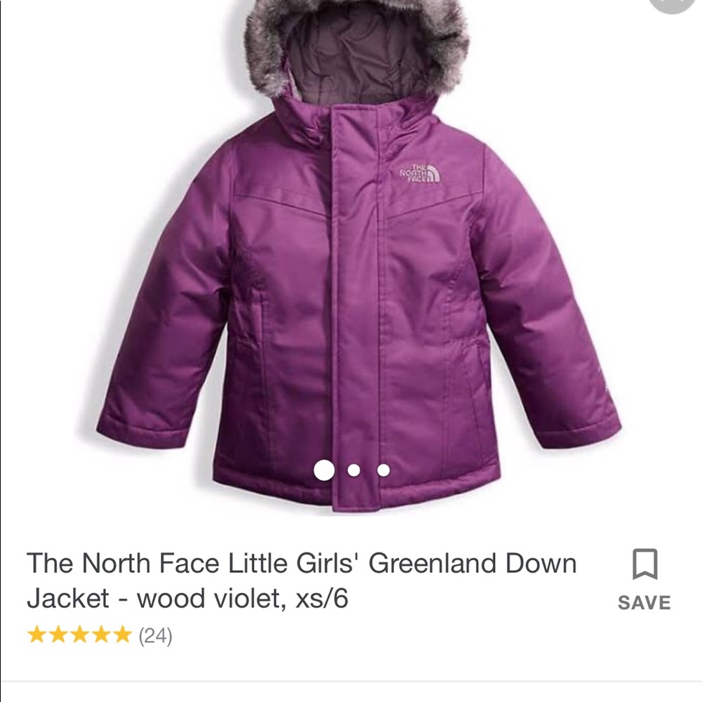 North Face Little Girls ‘Greenland Down Jacket’
